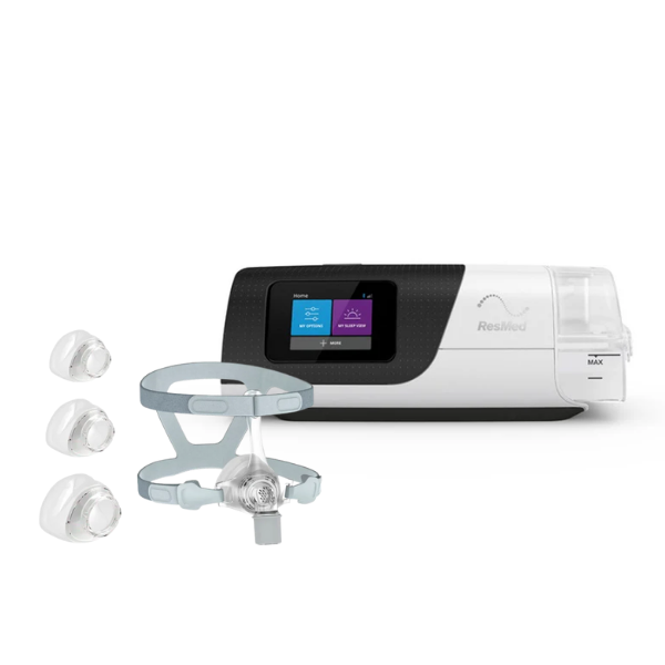 KIT CPAP Automático AirSense S11 Resmed com Máscara Nasal N5 – Lumiar