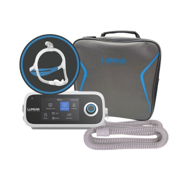 Kit CPAP AUTOMÁTICO R-20i LUMIAR + Máscara Nasal AirFit N30i Resmed