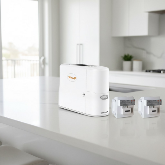 Concentrador de Oxigênio Portátil Mini Mercury 7 P+ Bateria Estendida