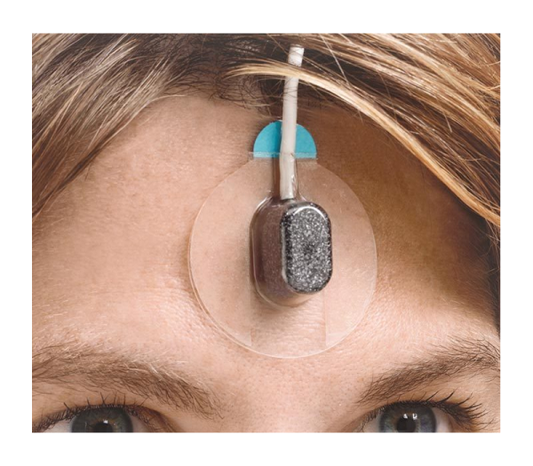 Sensor de Oximetria Reutilizável de Testa