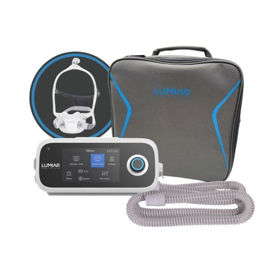 Kit CPAP AUTOMÁTICO R-20i LUMIAR + Máscara Facial F6 BMC