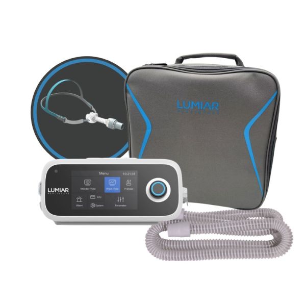 Kit CPAP AUTOMÁTICO R-20i LUMIAR + Máscara Nasal N6 BMC (kit com tamanhos P, M, G)