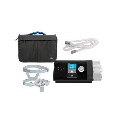 Kit CPAP Airsense Auto S10 Resmed+ Máscara Nasal iVolve N5 BMC