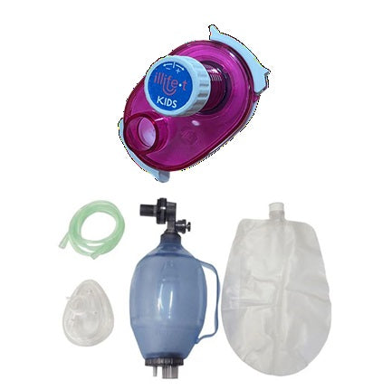 Kit Respiratório Illife-t Kids + Ressuscitador Infantil