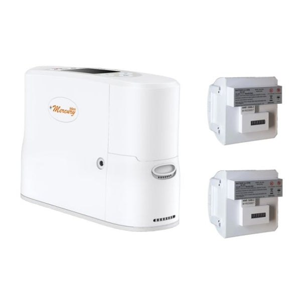 Concentrador de Oxigênio Portátil Mini Mercury 7 P+ Bateria Estendida