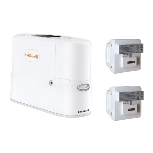 Concentrador de Oxigênio Portátil Mini Mercury 7 P+ Bateria Estendida