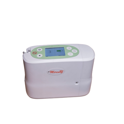 Concentrador de Oxigênio Portátil Mini Mercury 7 Pulsos