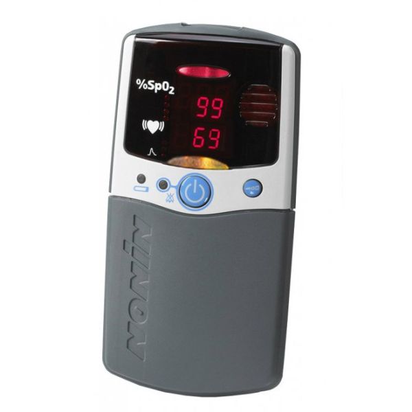 Kit Oxímetro Portátil com Alarme Nonin 2500A + Base Carregadora