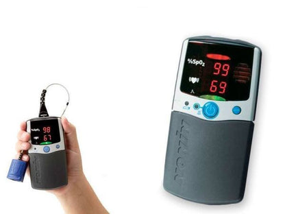 Kit Oxímetro Portátil com Alarme Nonin 2500A + Base Carregadora