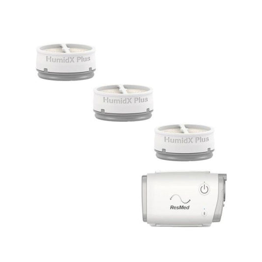 Umidificador HumidX Plus para CPAP AirMini Kit com 3 - ResMed