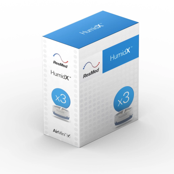 Umidificador HumidX para CPAP AirMini Kit com 3 - ResMed
