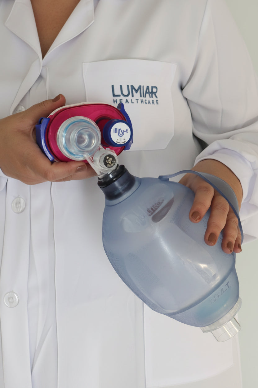 Kit Respiratório Illife-t + Ressuscitador Adulto